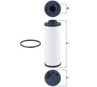 Filtro idraulico MAHLE per HX186D