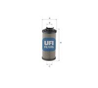 Filtro idraulico sterzante 83.051.00 UFI