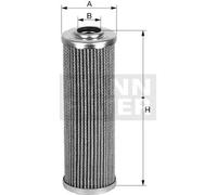 Filtro idraulico sterzante HD 12 112/2 MANN-FILTER