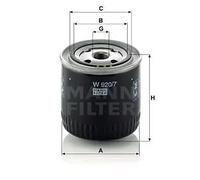Filtro idraulico sterzante W 920/7 MANN-FILTER per SEAT SCANIA NEOPLAN AEBI