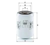 MANN-FILTER Filtro Sistema idraulico di lavoro W 935/1