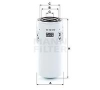 MANN-FILTER WD 10 010 Filtro, Sistema idraulico di lavoro