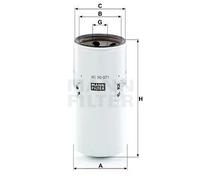 Filtro idraulico sterzante WD 10 021 MANN-FILTER