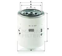 Filtro idraulico sterzante WD 14 002 MANN-FILTER