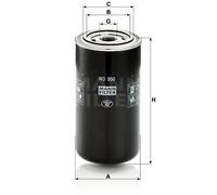 Filtri, idraulica operativa MANN-FILTER WD 950