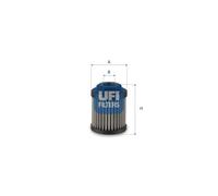 UFI 82.136.00 Filtro, Sistema idraulico di lavoro