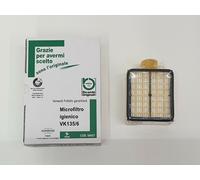 FILTRO IGIENICO HEPA ORIGINALE VORWERK FOLLETTO VK135 VK136 44093