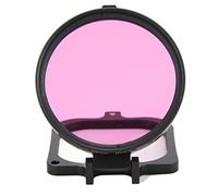 Filtro Immersione, Stabile Action Camera Filtro Professionale Deviazione di colore corretta Facile da usare con Corda per Fotografia subacquea (viola immersione)