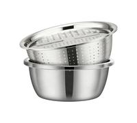 Filtro in acciaio - Colino di drenaggio per lavabo, materiale metallico, funzione multifunzione | 26 cm verdure frutta riso cucina casa appartamento sala da pranzo preparazione di ripetizione