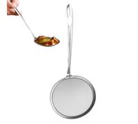 Filtro in acciaio inox - Cucchiaino a maglia resistente, cazzuola per cellulare, drenaggio della cucina altamente preparato per liquidi, polvere, brodo, cucinare, cuocere, arrostire, preparare bevande