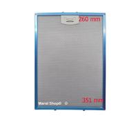 Filtro in Alluminio Antigrasso Metallico 4FIL0097 per Cappa Tecnowind 260 x 351