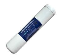 Filtro in linea a carbone attivo argentizzato con noce di cocco. Diametro Ø 63 mm. Attacchi 1/4" femmina. Lunghezza 12".