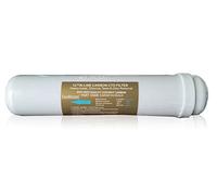 Filtro in Linea al Carbone Attivo al Cocco ForHome® Carbon Block in/out 1/4" FPT dim. 2,5''x12'' 10 micron