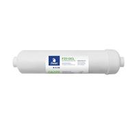 Filtro in Linea per Impianti ad Osmosi - Carbone e Calcite - Elimina Cloro, Torbidità e Regola il PH - 10 Pollici 1/4 filetto - Alta Qualità (F2510CL)