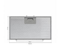 Filtro in metallo alluminio 32,4 x 17 cm per cappa Airlux Best Electrolux 808715