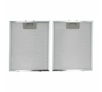 Filtro In Metallo Respekta Miz 2009 320x260mm Per Cappa Aspirante 2 Pezzi