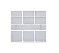 Filtro in plastica per condizionatore d'aria accessorio per unità montate a parete per proteggere dalla polvere e preservare l'efficienza del condizionatore d'aria nel tempo (31 x 27,5 cm)