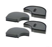 Filtro in schiuma lavabile per aspirapolvere Siemens BGC3 BGC4 BGS3 BGS4, kit di ricambio per chi soffre di allergie, animali domestici, bambini, igienico, durevole (confezione da 4)
