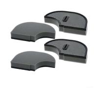 Filtro in schiuma lavabile per Bosch BGC3U120/11 BGC3U130/11 BGC4U2230/11 BGS3U2000/11 BGS4U230/11 compatibile con aspirapolvere parte 12011719 12011396 (confezione da 4)