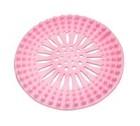 Filtro in silicone per vasca da bagno rotondo scolapasta cucina bagno doccia anti-blocco rete di copertura rosa 14 cm durevole bene in uso intelligente