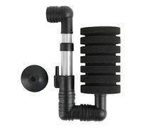 Filtro in spugna singolo per acquario Filtro in spugna multiuso in cotone biologico mini acquario Design staccabile Materiale plastico sicuro e non tossico per piccoli acquari e