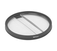 Filtro in Vetro Ottico con Diottrie Divise a Campo Centrale da 77 Mm, Effetto Sfocato Unico, Rivestimento MRC, Effetti di Distorsione Morbida, Impermeabile per Video, Ritratti,