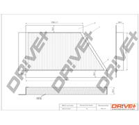Filtro Interno Aria Drve+ DP1110.12.0015 Per PEUGEOT