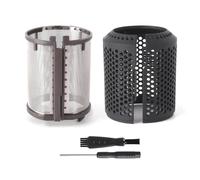 Filtro interno esterno per asciugacapelli Dyson HD01 HD03 HD08, filtro esterno rimovibile con spazzola per la pulizia e cacciavite