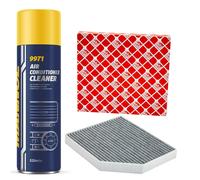Filtro Interno Febi 31375 + Pulitore Clima Per Audi Q5 A5 Sportback