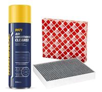 Filtro Interno Febi 32366 + Pulitore Clima Per Opel Astra J Caravan