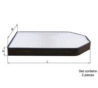 MAHLE ORIGINAL LA 51/S Filtro abitacolo