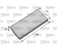 Filtro Interno Particellare 264Mm VALEO Per RENAULT TWINGO I