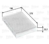 Filtro Interno VALEO 715597 Per Land Rover Volvo