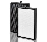 Filtro KJ350G compatibile con TOSOT Air Puri Fier KJ350G Filtro di ricambio, H13 Grade True HEPA e carbone attivo ad alta efficienza 2-IN-1, confezione da 2