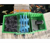Filtro laghetto stagno MIDI a 3 camere in vetroresina - moving bed