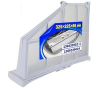 Filtro Lanugine Asciugatrice 325x225x66mm 1366339024 per Aeg per Electrolux | per Zunassi - Garanzia di 10 Anni - MONTERAL