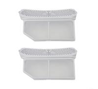 Filtro lanugine per Bosch per asciugatrice Siemens, parte 752387, per iQ500, iQ700, ISENSORIC Extra Class Serie 6 800, AVANTIXX, LOGIXX Ascenta Exxcel per Constructa, plastica bianca di ricambio