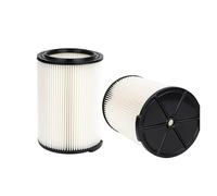 Filtro Lavabile Umido E Secco Da 2 Pezzi, Compatibile Con RIDGID VF4000, Parti For Aspirapolvere Pieghettate