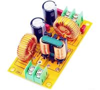 Filtro LC compatto per DC per applicazioni audio automobilistiche FR4 Board Construction con percorsi a corrente corta per una migliore efficienza (10A)