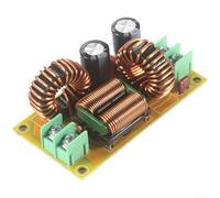 Filtro LC DC per soppressione elettromagnetica EMI 10A 20A DC50V modulo di riduzione del rumore ad alta frequenza per sistemi di alimentazione audio automobilistici alloggiamento ABS blu (20A)