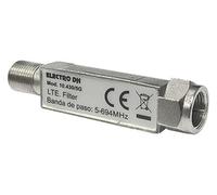 Filtro LTE per antenne, da F femmina a F maschio, migliora il segnale, riduce le interferenze, ideale per sistemi di comunicazione e radiofrequenza.