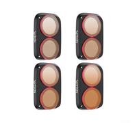 Filtro magnetico compatto per fotocamera Osmo Pocket 3 4 Pro (4 pezzi) | Magnetico per il design a scatto, capacità di scambio rapido, riduce i riflessi superficiali, migliora la saturazione del
