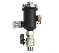 Filtro Magnetico DN20 3/4" per Caldaia Anticalcare | Rete separazione radiale, magnete rimovibile, trattiene ruggine, impurità, calcare, protezione sistema