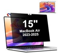 Filtro magnetico per la privacy per MacBook Air 15" (2023-2026, M2/M3/M4/M5), rimovibile antiriflesso luce blu da 15", pellicola protettiva per la privacy con copertura per webcam, per macbook privacy