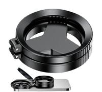 Filtro magnetico per lente del telefono - Supporto adattatore rotante da 52 mm, per videocamera smartphone, supporto ottico per cambio rapido | Strumento di fotografia mobile per