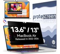 Filtro magnetico Privacy per MacBook Air 13 M5/M4/M3/M2 2026-2022 | Rimovibile Privacy Screen 13.6 Pollici per Mac Air Protection Screen Anti Spia Rifletto Anti-Luce Blu Facile Installazione