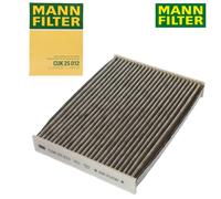 MANN-FILTER CUK 25 012 Filtro aria cabina - Filtro Antipolline con Carbonio attivato - per Autovetture + veicoli commeriali