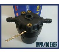 FILTRO MANUTENZIONE IMPIANTO GAS METANO GPL LPG BAT EMER CARTUCCIA DECANTAZIONE