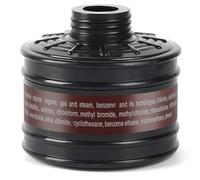 Filtro maschera antigas da 40 mm, filtro singolo per maschera antigas, filtro a carbone attivo da 40 mm contro vapori, polvere, vernice, spray, saldatura
