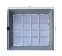 FILTRO METALLICO 27 x 24,5 CM ORIGINALE VORTICE VORT KAPPA 1.644.000.118